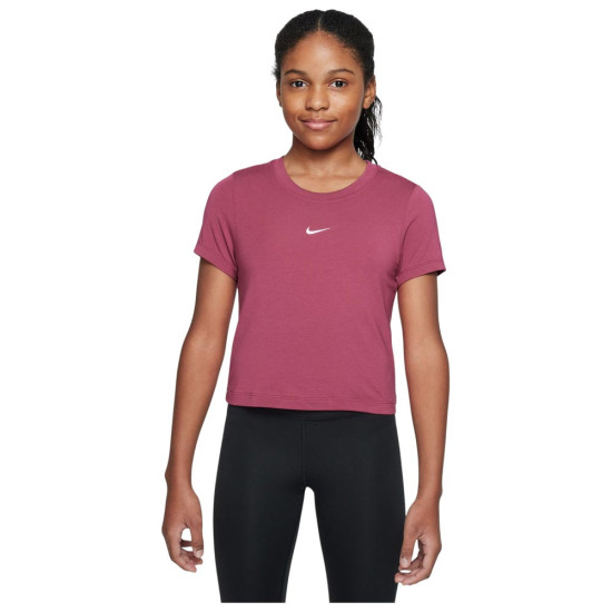 Nike Παιδική κοντομάνικη μπλούζα Sportswear Slim Modal Cropped T-Shirt